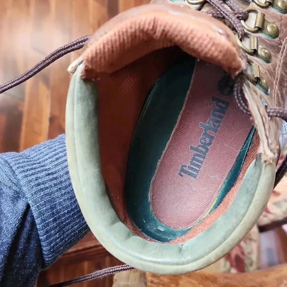 Timberland Brown Lace Up Boots - Picture 10 of 16
